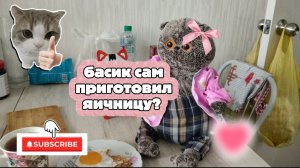 БАСИК САМ ПРИГОТОВИЛ ЯИЧНИЦУ? /★БАСИКИ ЛУЧШЕЕ★