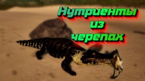 Откуда брать нутриенты на дейнозуха? [Микро-гайд]---| The Isle Evrima |