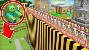 ЗАЧЕМ МЫ ТАК СИЛЬНО ЗАЩИТИЛИ ДЕРЕВНЮ ЖИТЕЛЕЙ В МАЙНКРАФТ | Компот Minecraft