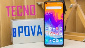 TECNO POVA - 6000 мАч и 6,8 дюйма экран + доступная цена. Обор и впечатления!