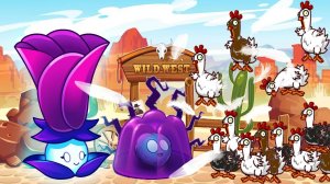 Мракодамский орех против нашествия куриц. РАСТЕНИЯ против ЗОМБИ 2 или PLANTS vs ZOMBIES 2. Серия 148