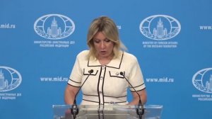 Мария Захарова - 3 принципиальных условия для начала нормализации отношений с ЕС и НАТО. 01.07.2026.
