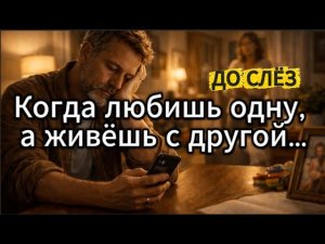 Когда любишь одну, а живёшь с другой. Песня ДО СЛЁЗ