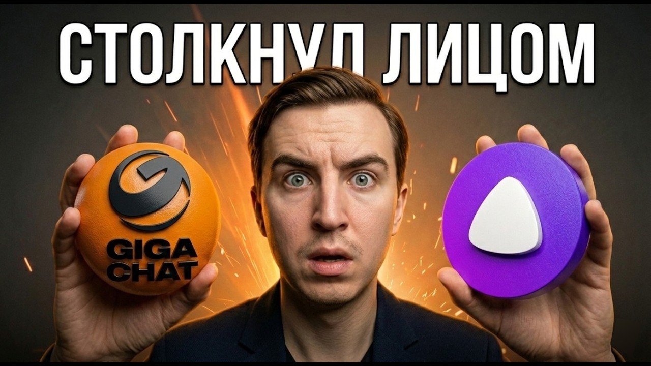 GigaChat VS YandexGPT(Алиса) — кто ВЫИГРАЕТ в 2026? Сравнил РОССИЙСКИЕ нейросети