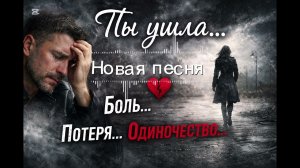 Ты ушла… 💔 | Самая грустная песня о любви | Мужской вокал до слёз