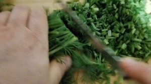 Заготовки на зиму 14 часть. Укроп