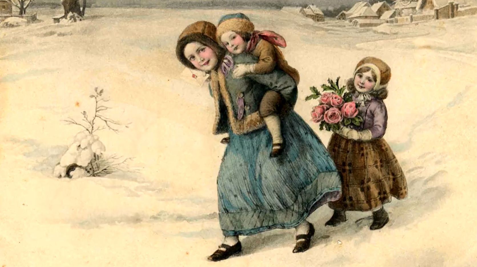 СТАРИННЫЕ ПОЧТОВЫЕ ОТКРЫТКИ (ДЕТИ). Видео от SAFa