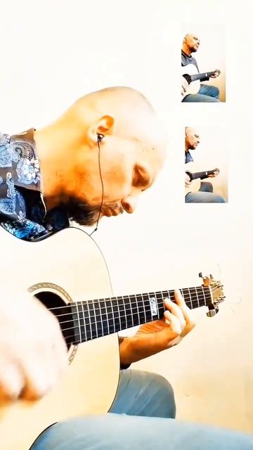 Фрагмент пьесы для гитары - Guitar piece fragment смотреть онлайн
