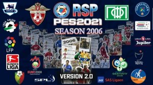 Золотая Эра Футбола  . RETRO SEASON 2006 RSP 2.0 PES 2021 - Обзор