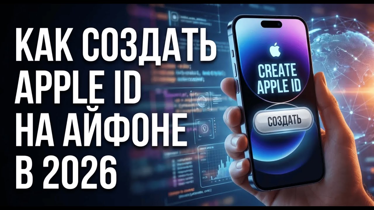 Как создать Apple ID на iPhone без ошибок в 2026 году смотреть онлайн