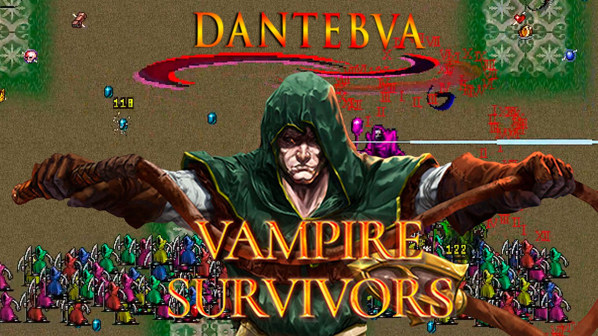 Прохождение Vampire Survivors, Антонио. Набег Боссов, Белая мгла, Лицей, ч.5 #vampiresurvivors