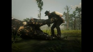 RDR 2 Охота На Легендарного Аллигатора