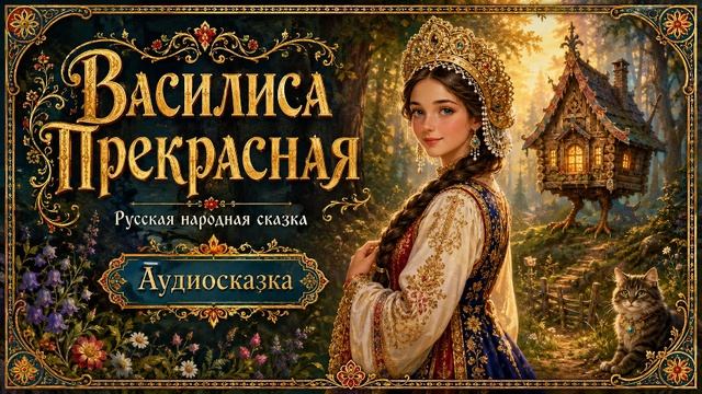 "Василиса Прекрасная" Русские народные сказки | Слушать сказки перед сном | Аудиосказки |