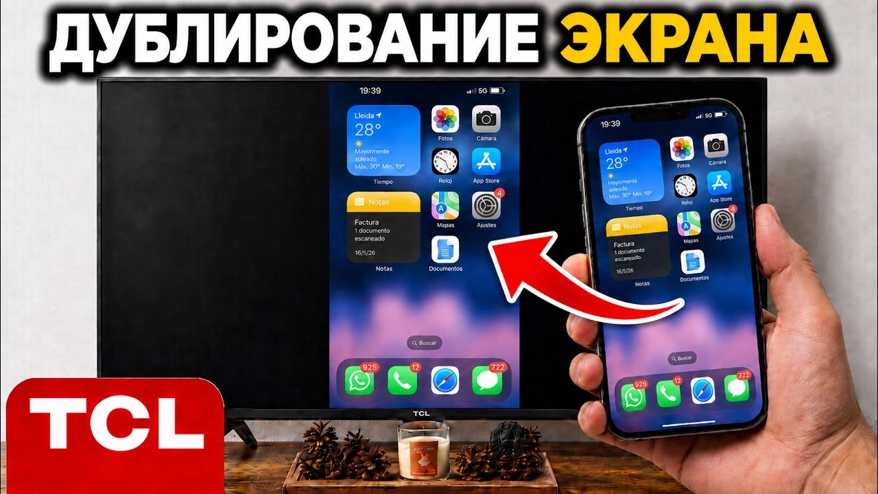 Как отразить экран iPhone на телевизоре TCL | Используйте AirScreen для трансляции экрана iPhone смотреть онлайн