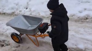 ЭЛЕКТРО ТАЧКА САДОВАЯ СВОИМИ РУКАМИ