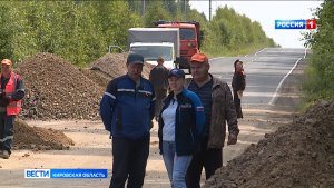 В Верхнекамском районе восстановили движение на трассе  Белая Холуница – Кирс