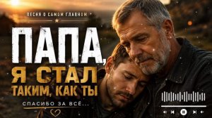 ПАПА, Я СТАЛ ТАКИМ, КАК ТЫ ❤️ Песня, которая заставит позвонить отцу #Папа #ОтецИСын #ПесняДоСлез