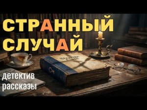 Аудиокнига «СТРАННЫЙ СЛУЧАЙ» детектив два рассказа
