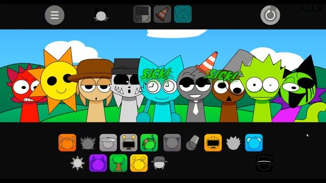 Sprunki Pyramixed But Secret Персонажи I Incredibox смотреть онлайн