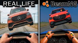 Реальные аварии против BeamNG.drive  Выпуск 3