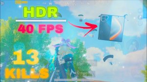 🔥HDR/40 FPS ТЕСТ ФПС В ПАБГ НА TECNO POVA 7 5G✨ - PUBG Mobile