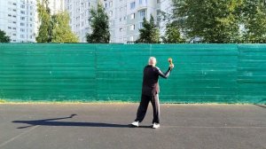 Упражнения с атлетической булавой весом 0.55 кг (9)