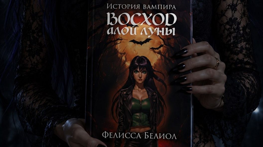 Буктрейлер на книгу Фелиссы Белиол «История вампира. Восход алой луны»