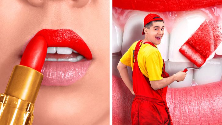 Если бы косметика ожила 💄😳 странные ситуации из жизни смотреть онлайн