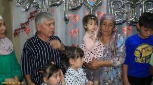 Зодрӯз Муборак Толиб амак, табрик аз номи Фарзандон ва набераҳо