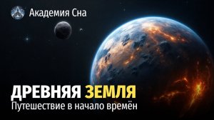 🌍 Древняя Земля: путешествие в начало времён 🌙 Лекция для сна