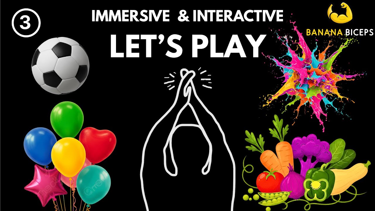 Immersive Interactive Warm-Up 3 Full - Viral Game Funny Long Version | Video 3 of 10 | Banana Biceps смотреть онлайн