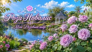 Необычная и великолепная роза Новалис.