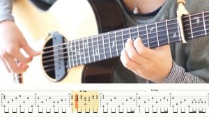 BEAUTY AND THE BEAST Kanaho на Гитаре. Уроки Гитары. Ноты и табы для Гитары Agape Guitar