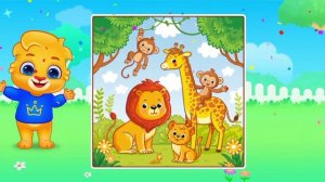 Детский развивающий мультфильм, пазлы, головоломка