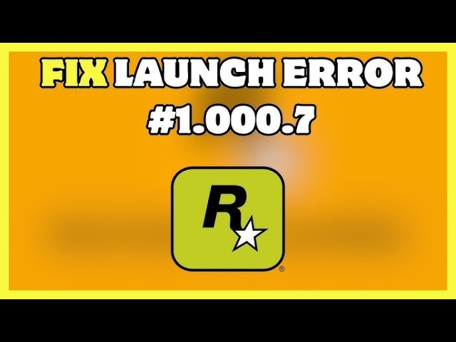 Устранение ошибки #1.000.7 в Rockstar Games Launcher смотреть онлайн