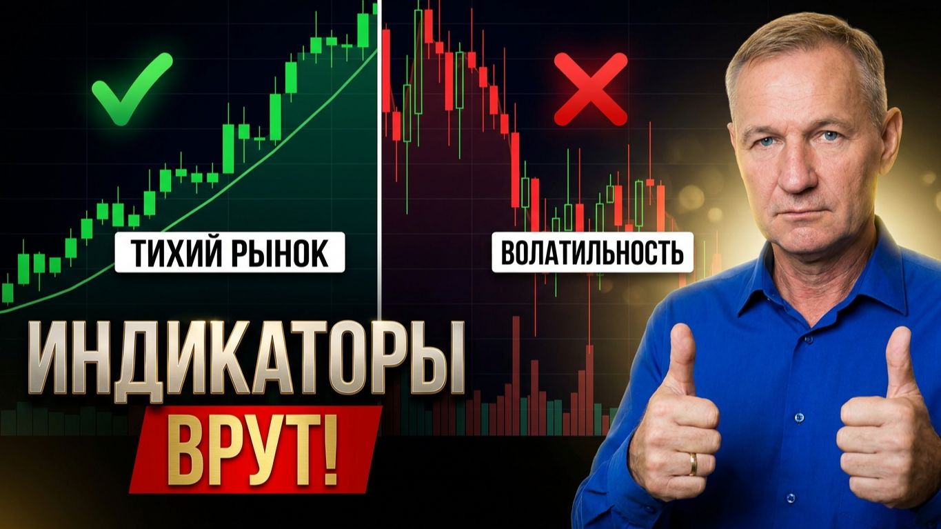 Хватит верить индикаторам! Почему они сливают ваш депозит на волатильном рынке смотреть онлайн