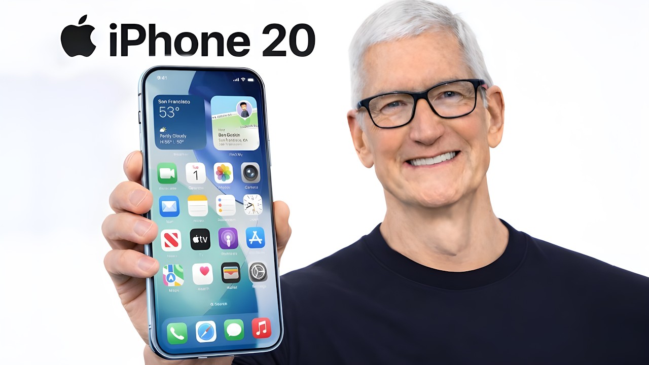 IPhone 20 Pro Max СЛИЛИ: без челки и рамок... наконец?!