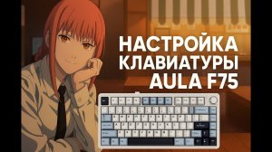 НАСТРОЙКА AULA F75