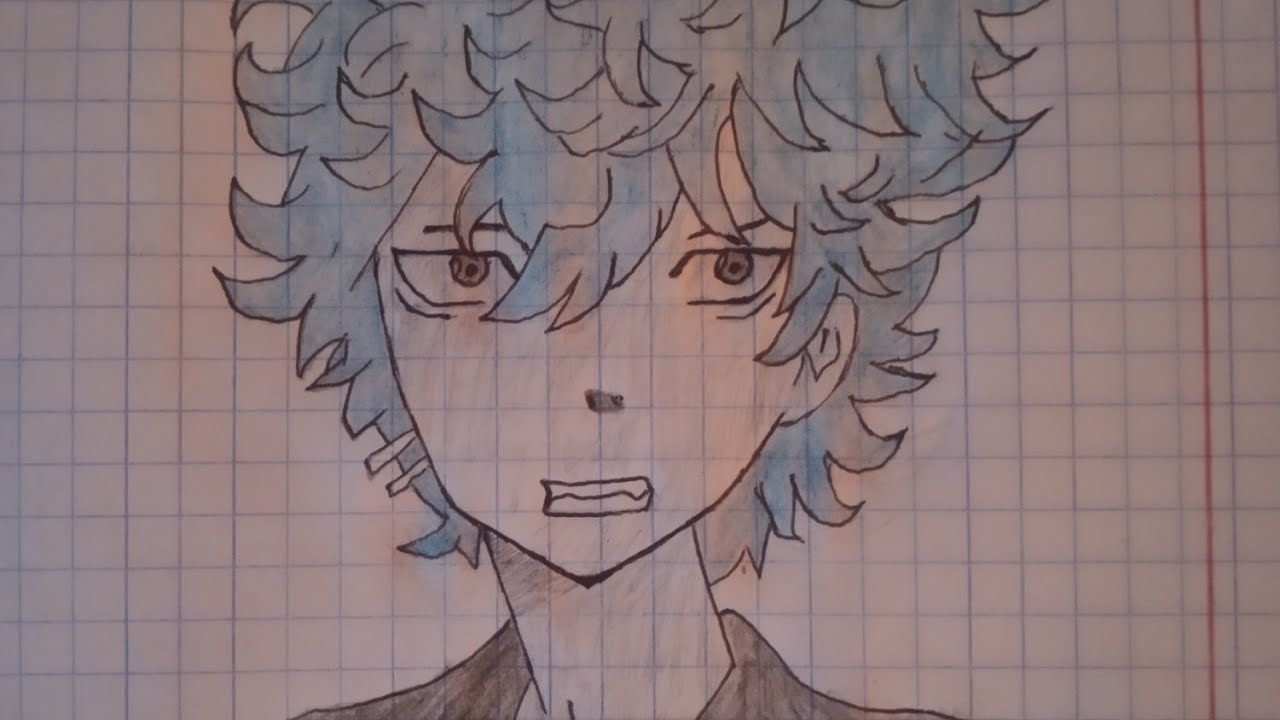 Рисунок Кавата Соя (Злюка),Drawing by Kawata Souya (Angry).Токийские Мстители/Tokyo Revengers. смотреть онлайн