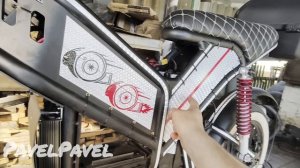 Не совсем Kugoo Kirin V5 1.5Квт на переднюю ось.