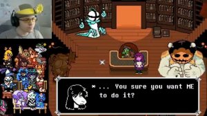 [Rus] Летсплей Deltarune Chapter 4. #10 - Письмо Герсона