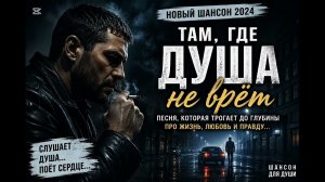 ТАМ, ГДЕ ДУША НЕ ВРЁТ 💔 НОВЫЙ ШАНСОН 2026 | ПЕСНЯ ДО МУРАШЕК ПРО ЖИЗНЬ И ПРАВДУ