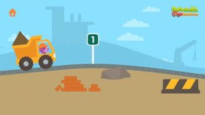 Смотреть мультик - Хомячок строитель и Рабочие машины. Мультфильмы для детей.