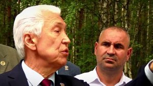 Владимир Васильев ознакомился с благоустройством Константиновских карьеров