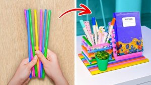 КРУТЫЕ ИДЕИ ДЛЯ ШКОЛЬНЫХ КАНЦЕЛЯРИЙ ШКОЛЬНЫЕ ЛАЙФХАКИ И ПОДЕЛКИ