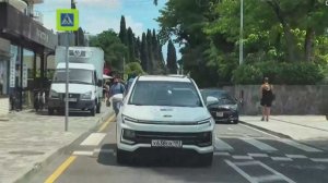 В Сириусе запустили автомобили с ИИ для контроля парковки