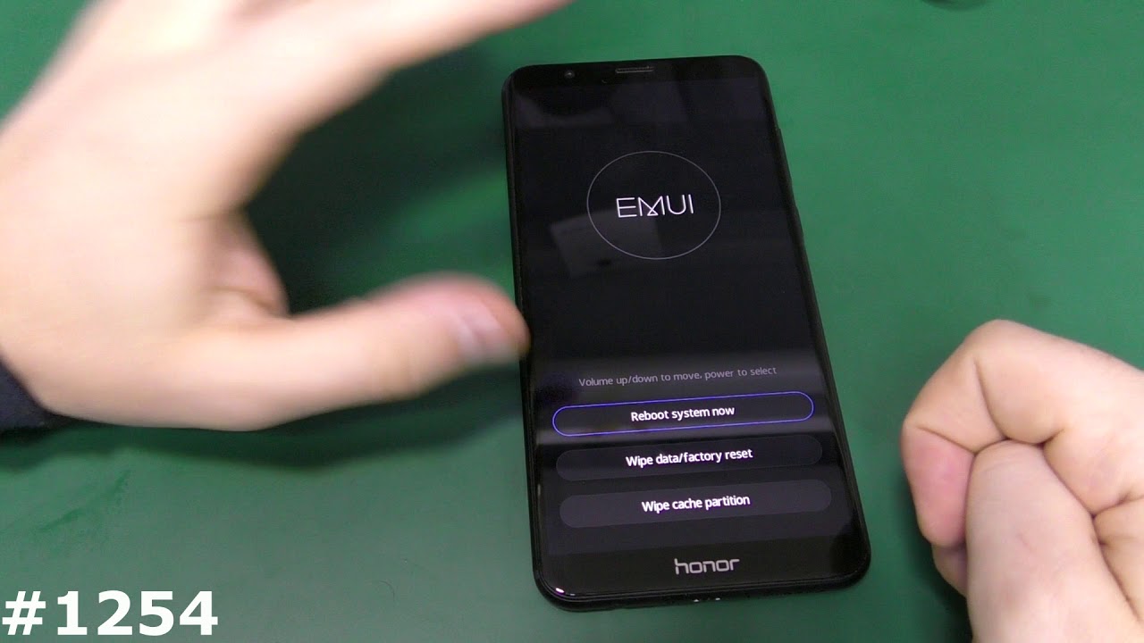 Hard Reset, разблокировка Huawei Honor 7X смотреть онлайн