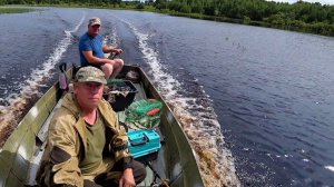 Глухолетье. Рыбалка на пойменном озере.