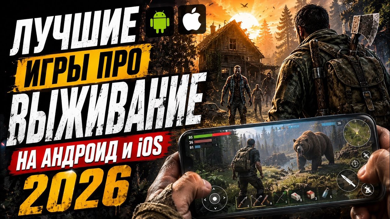ТОП 20 ИГР ПРО ВЫЖИВАНИЕ НА ТЕЛЕФОН 2026 🔥 Android / IOS