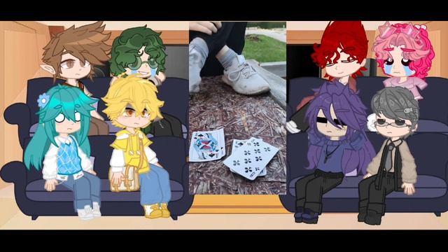 Реакция 13 карт на ИГРУ В КАРТЫ🃏🎭♦ /gacha nebula/ смотреть онлайн